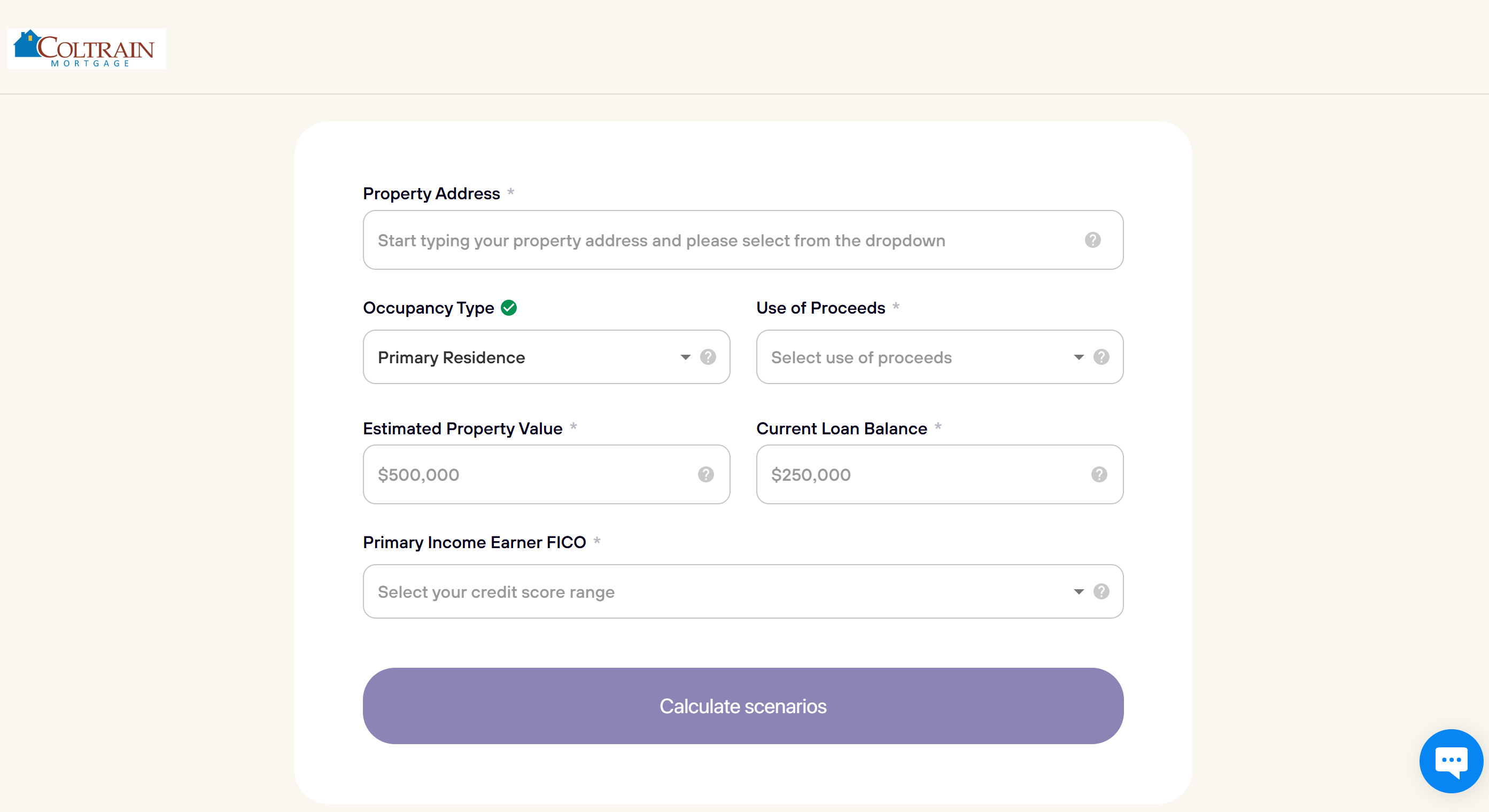 The secure online HELOC application